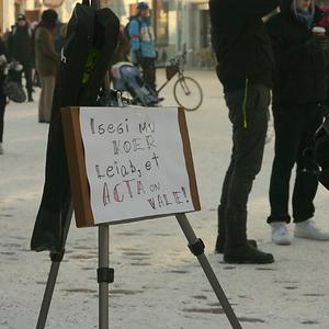 anti-ACTA protest 11 Feb 2012, Tartu
              album